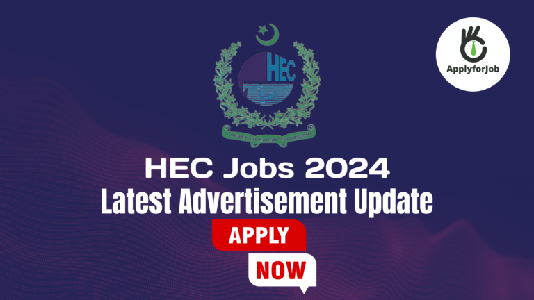 Higher Education Commission(HEC) Jobs 2024-ApplyforJob