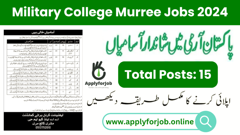 Latest-Military-College-Murree-Jobs-2024-ApplyforJob