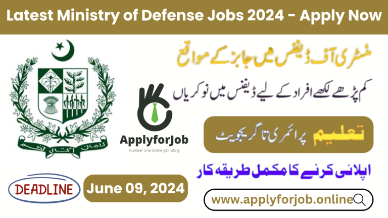 Latest-Ministry-of-Defense-Jobs-2024-ApplyforJob