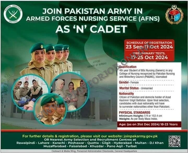 Today Pakistan Army Jobs 2024 Advertisement-ApplyforJob